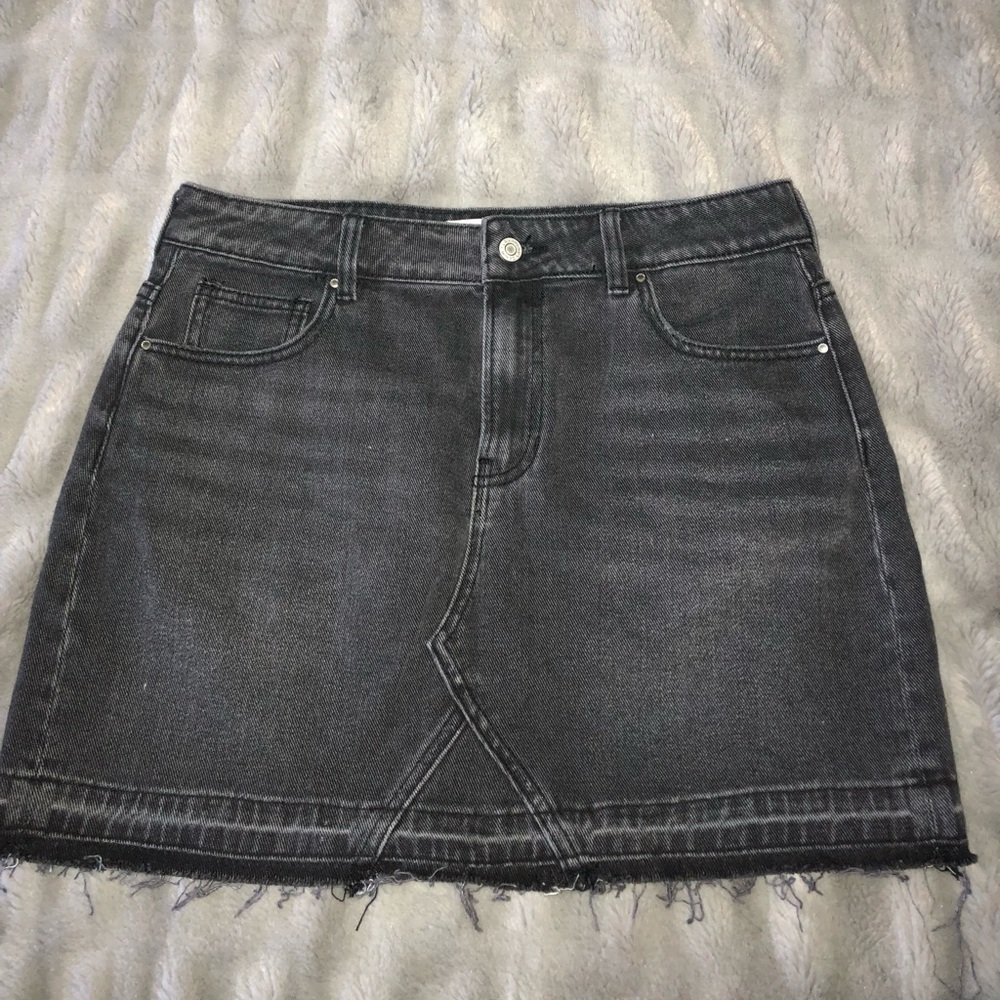 Pacsun Black Denim Skirt